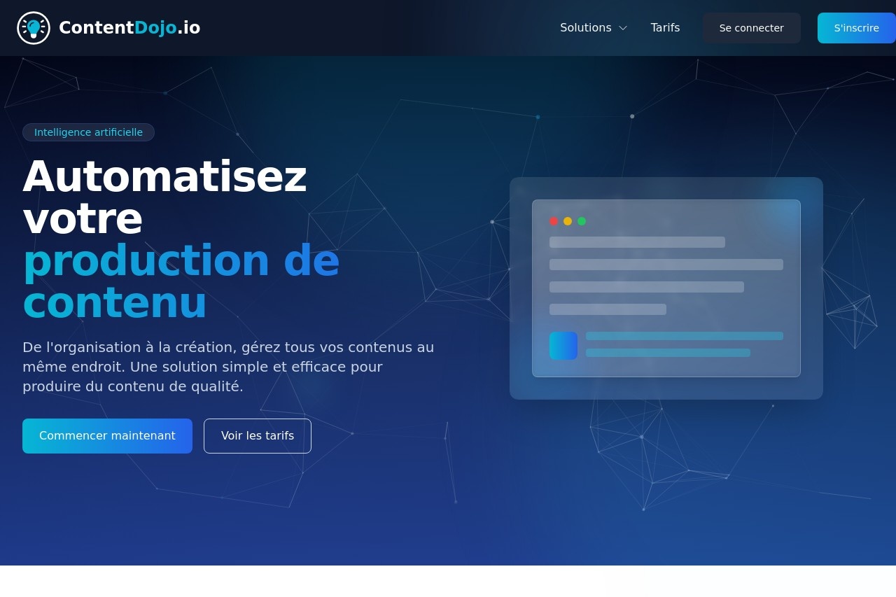 ContentDojo.io