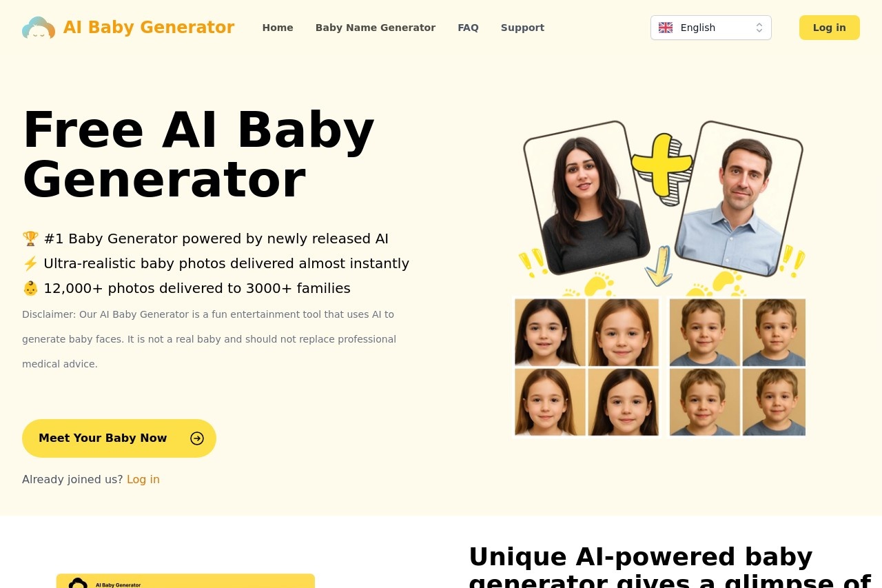AI Baby Generator