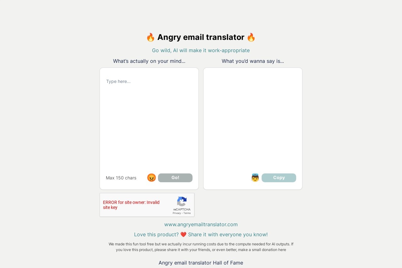 Angry email trans