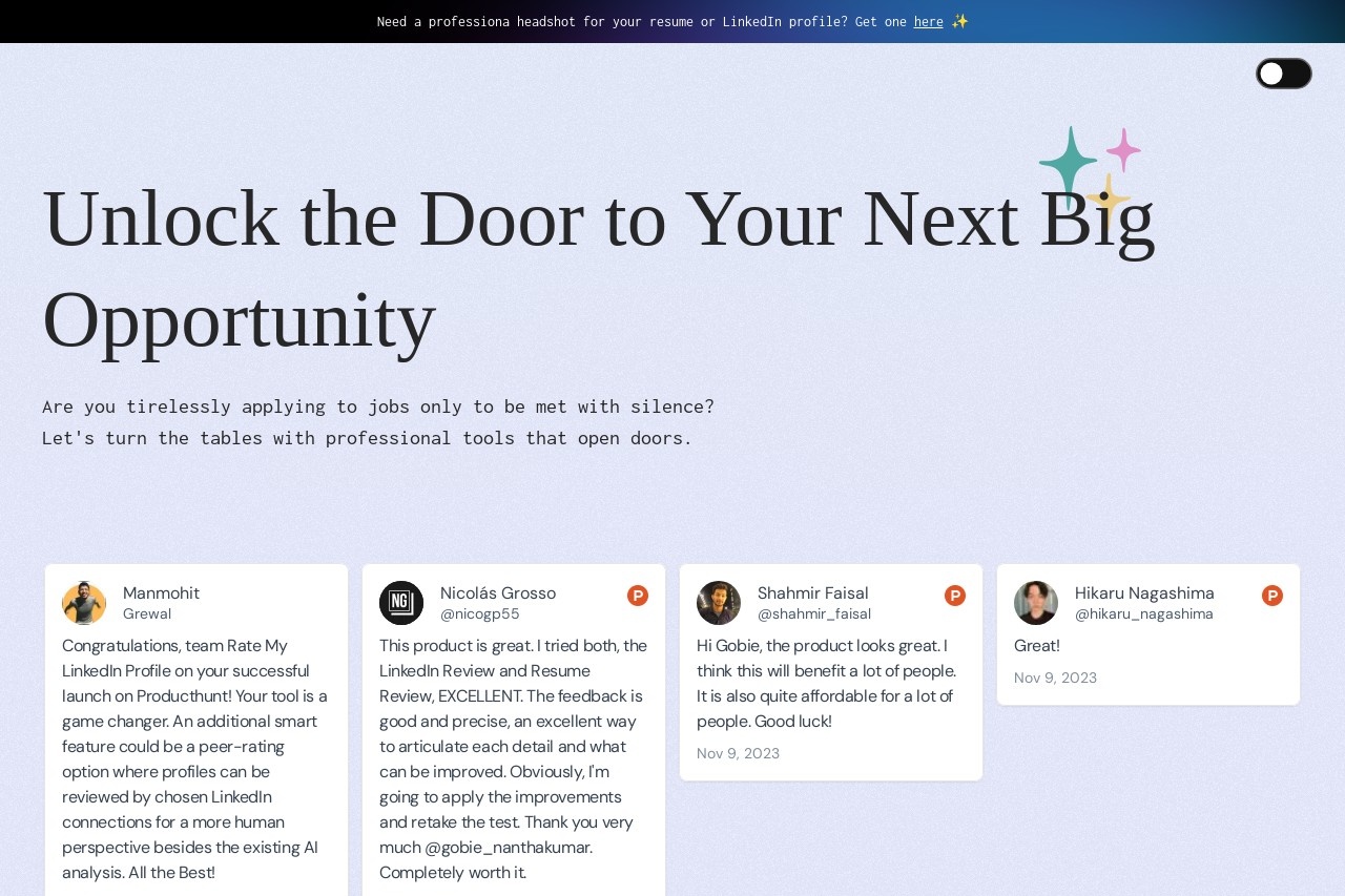 LinkedIn Profile Checker