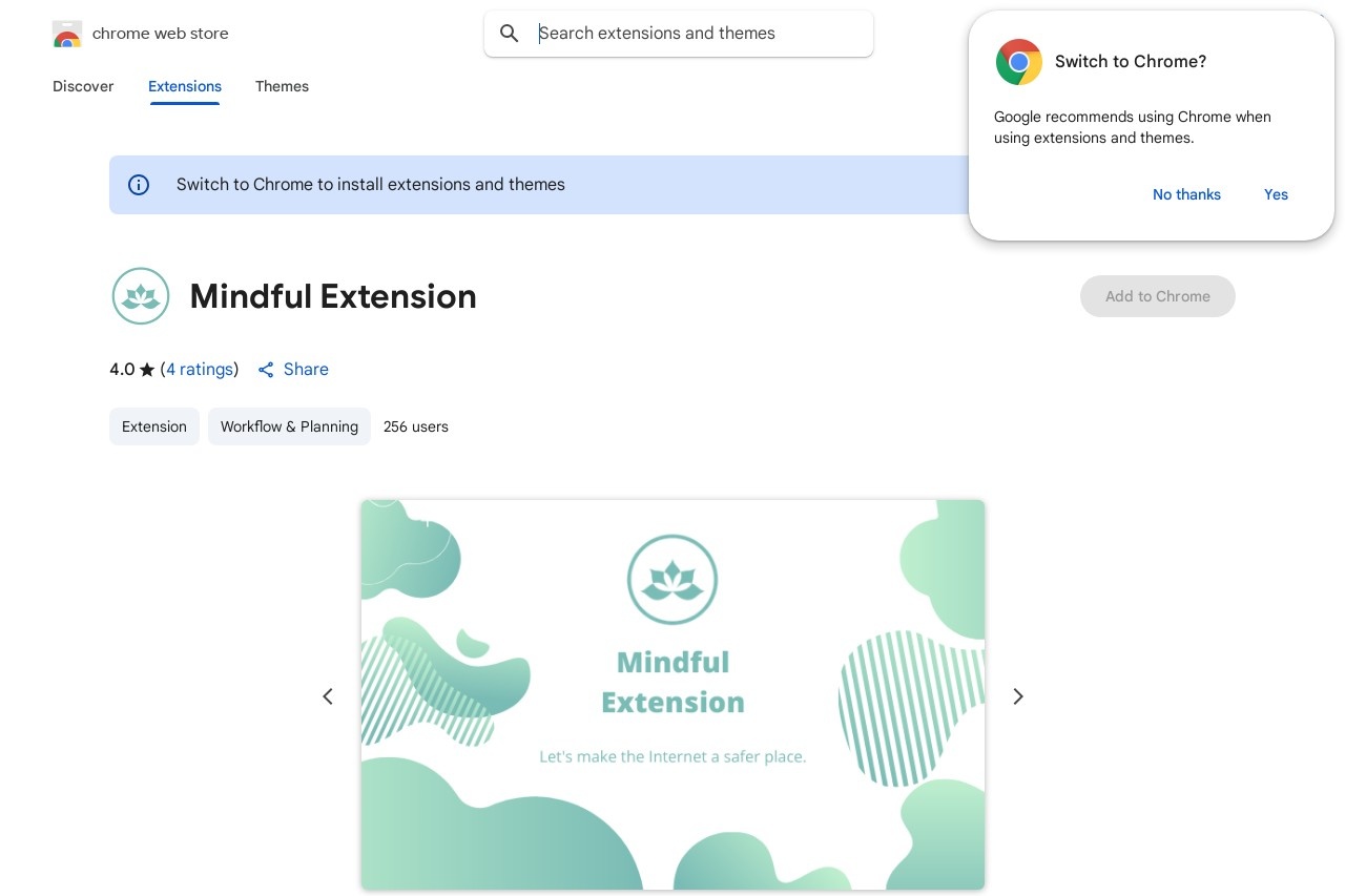 Mindful Extension