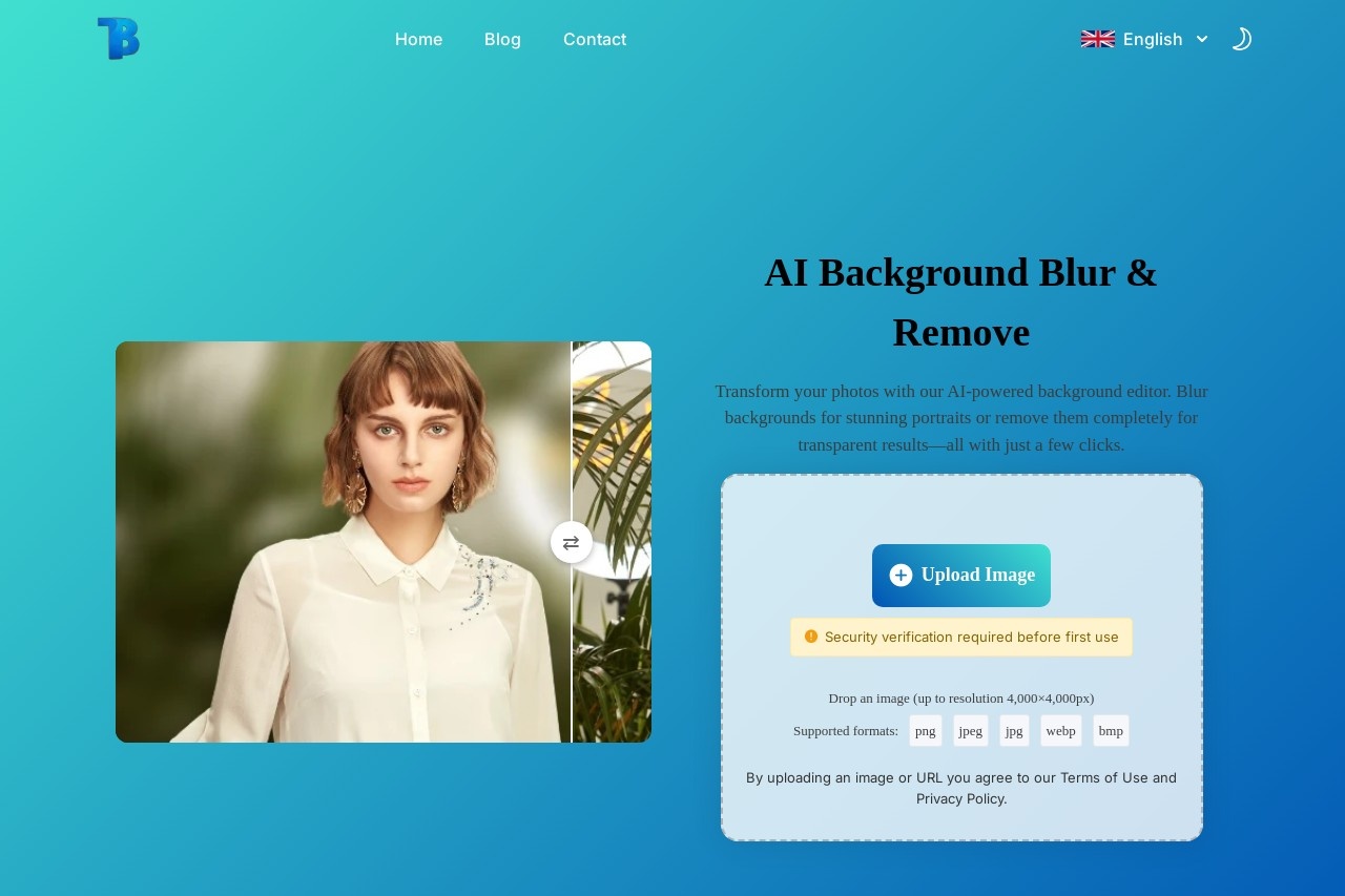 BlurBackground AI