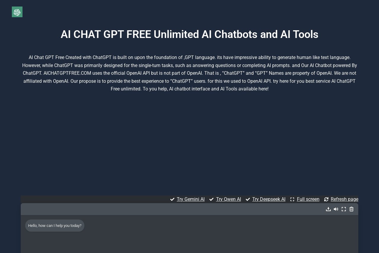 AI CHAT GPT