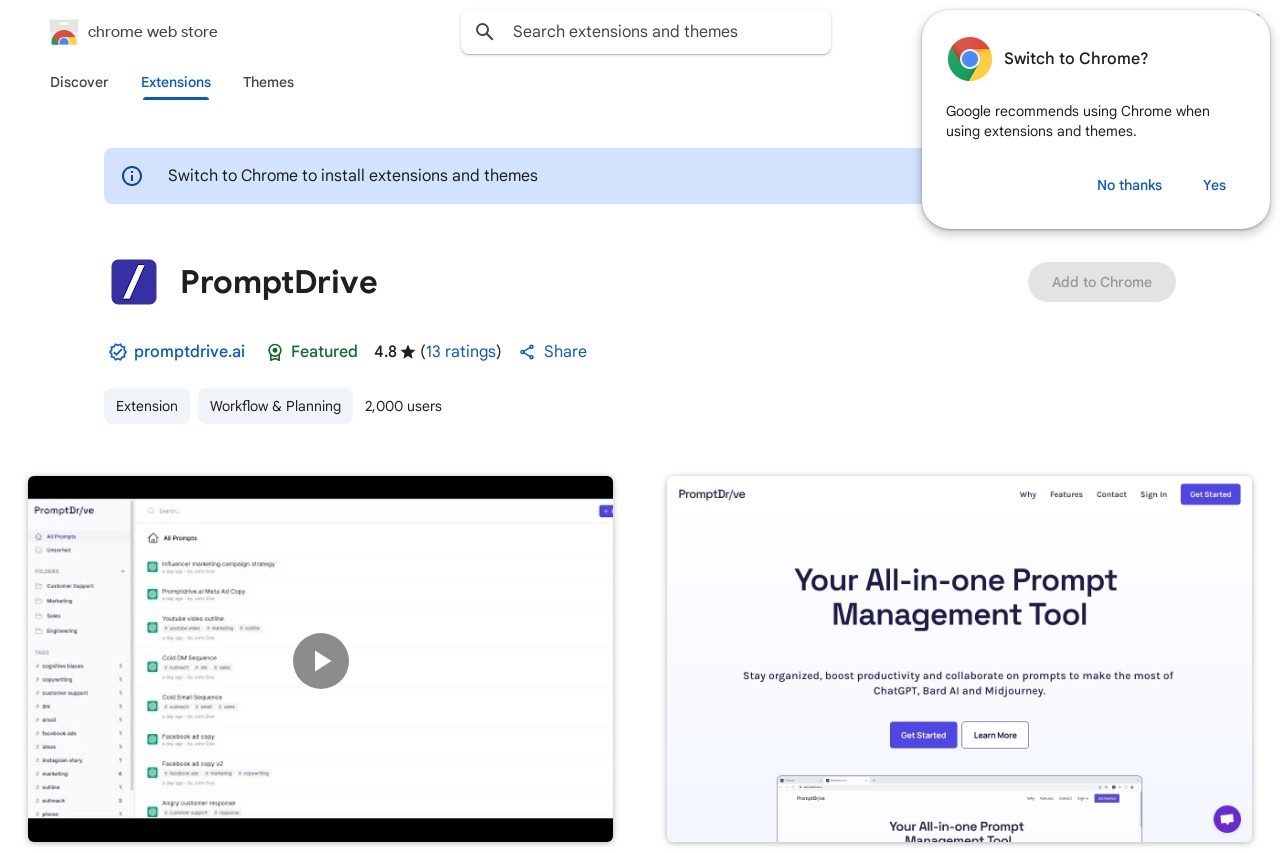 PromptDrive