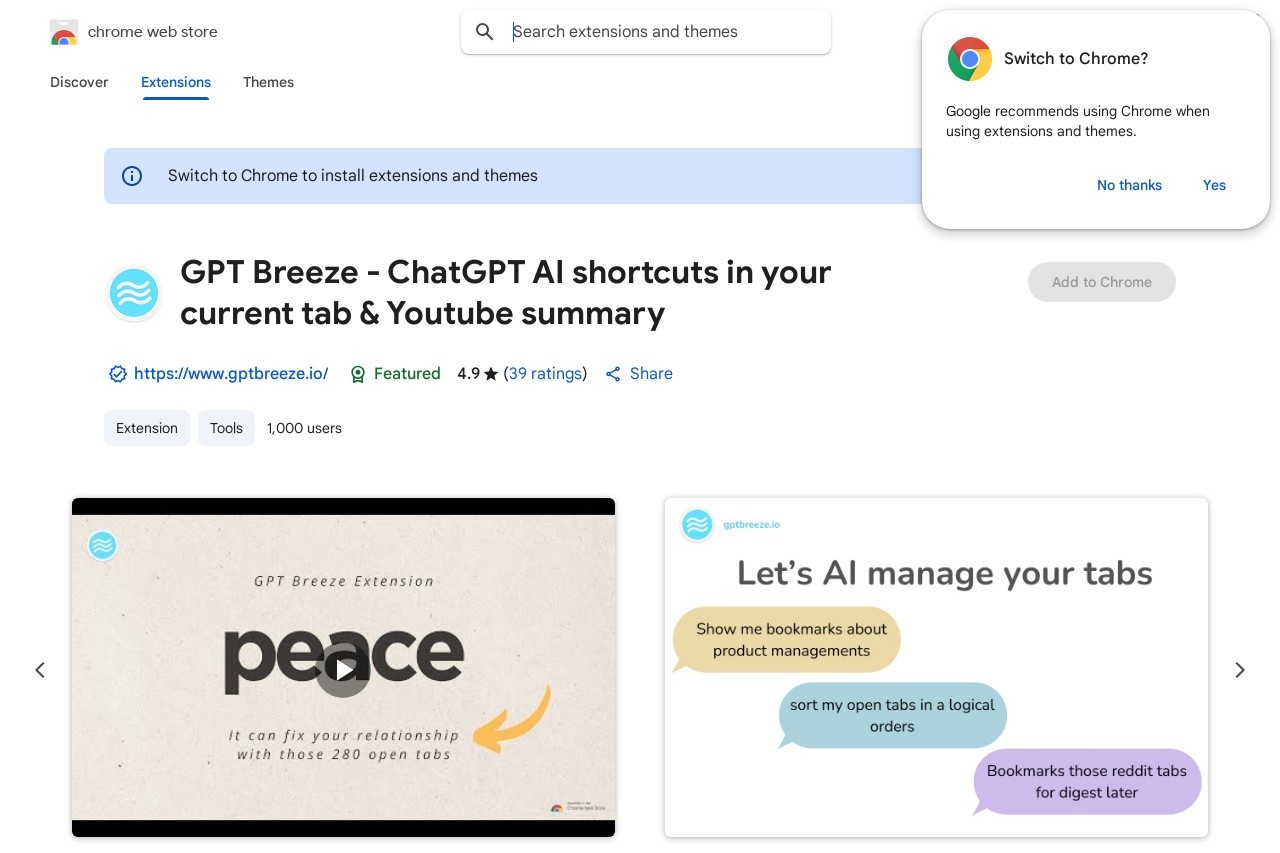 GPT Breeze