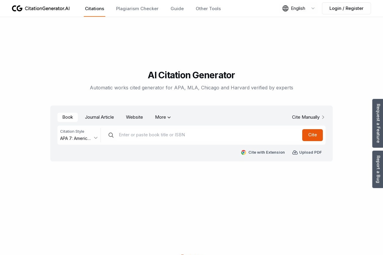 AI Citation Generator