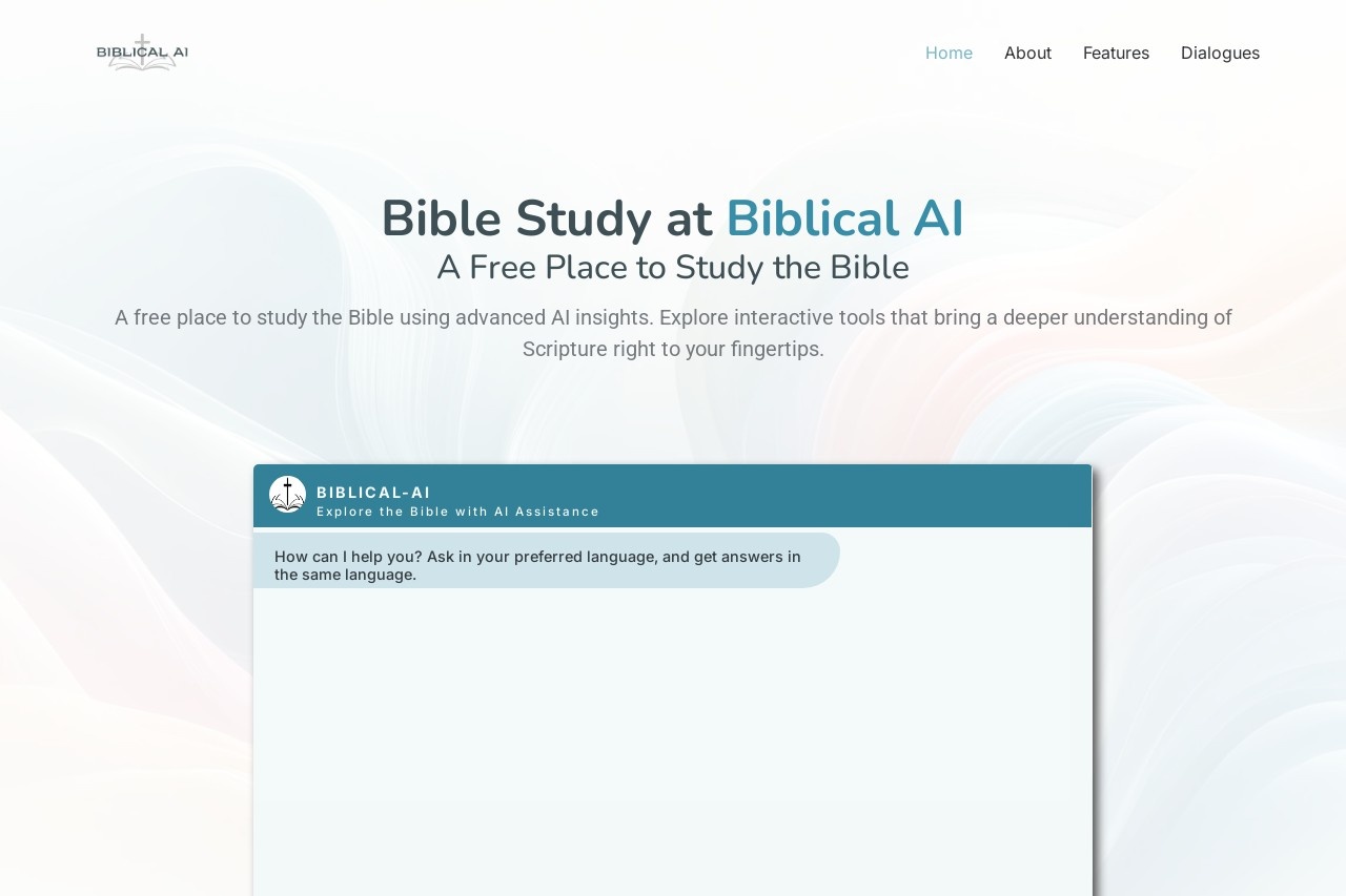Biblical AI