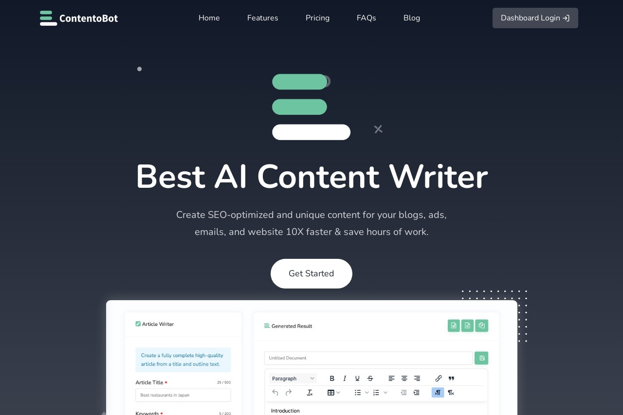ContentoBot.com