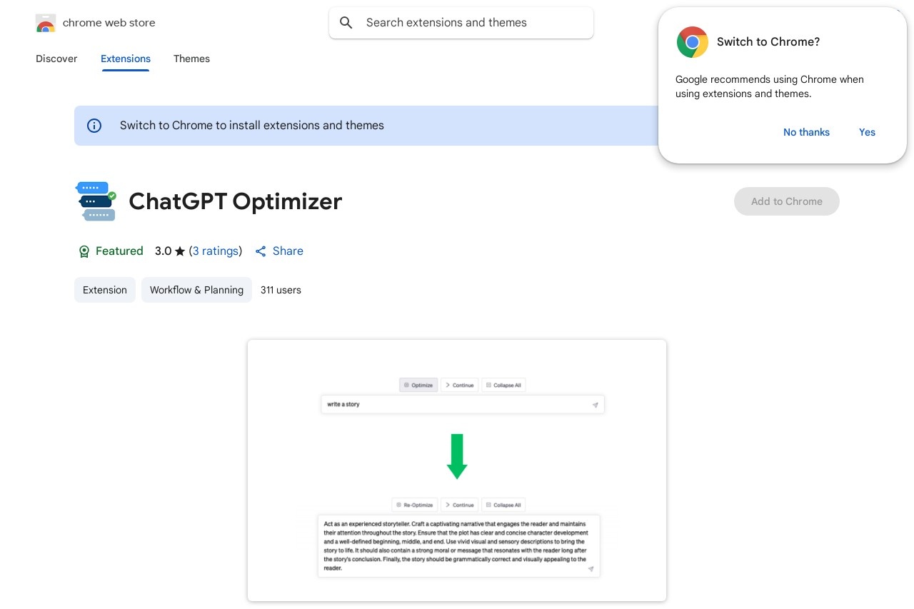 ChatGPT Optimizer