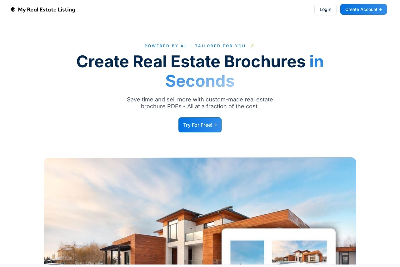 Real Estate Brochures