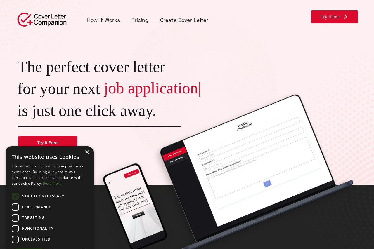 Cover Letter Companion
