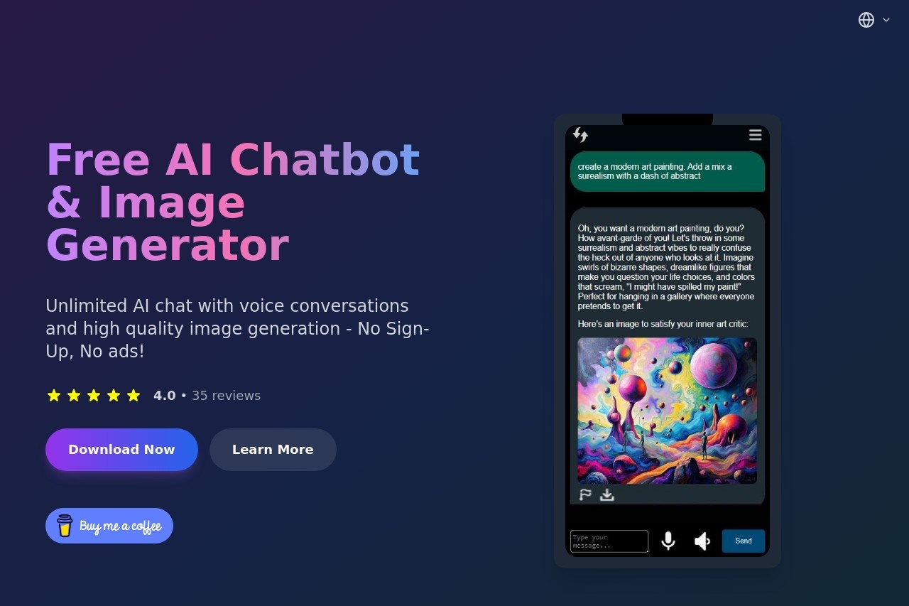 AI Chat & Image Generator