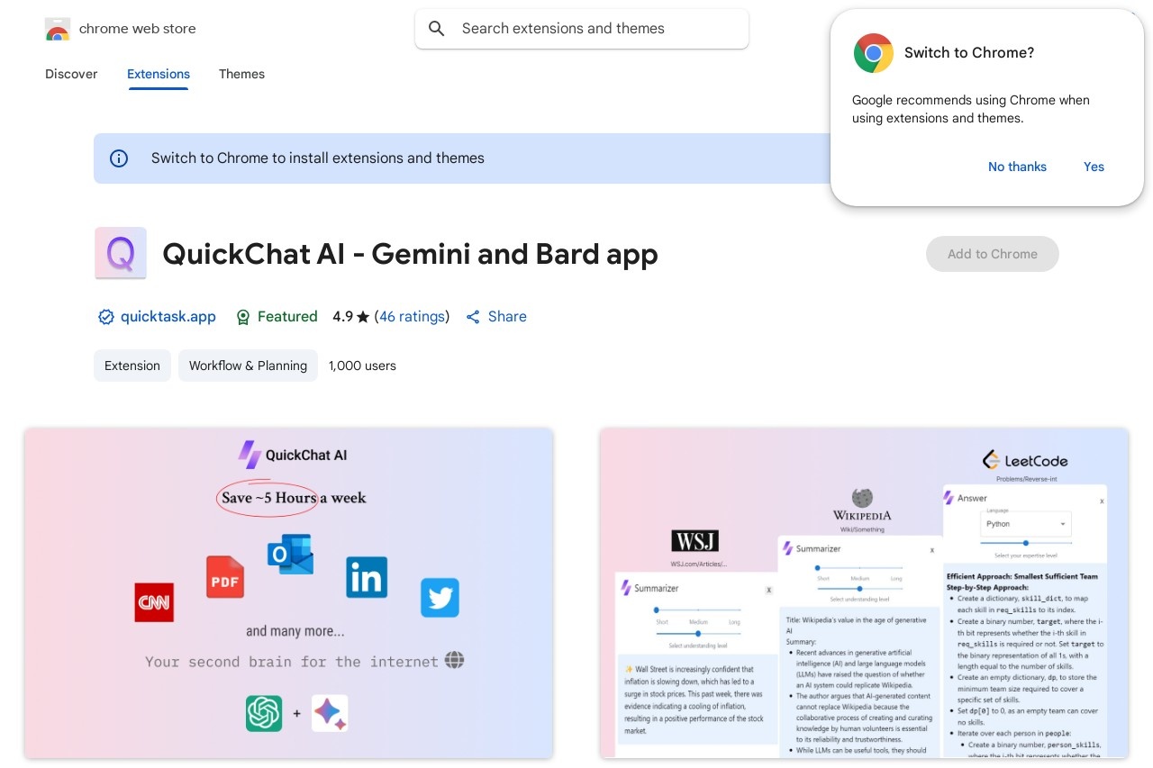 QuickChat AI