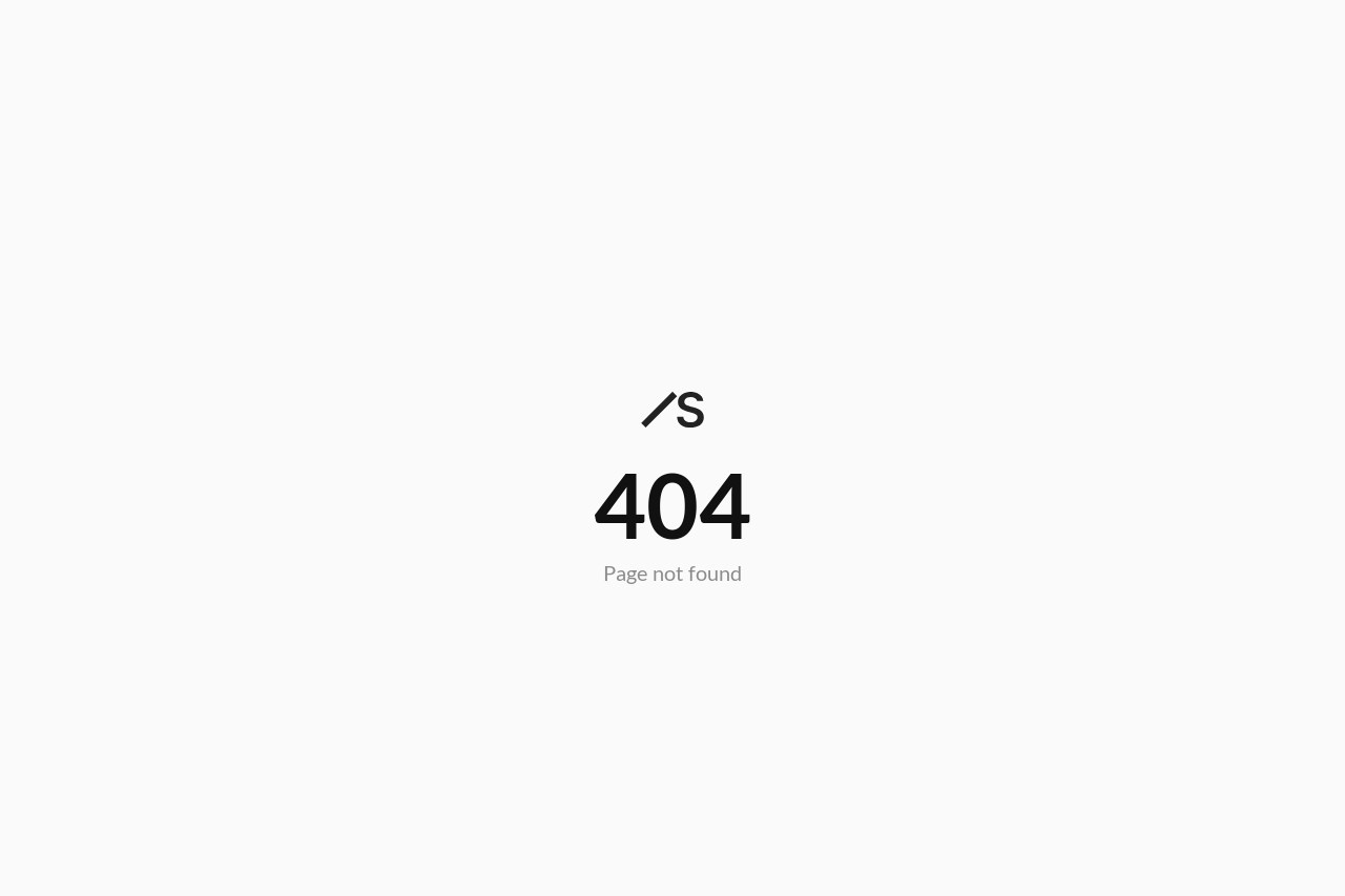 Page not found