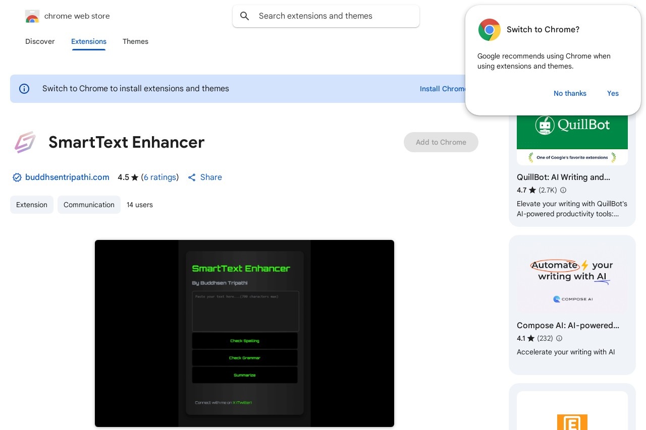 SmartText Enhancer