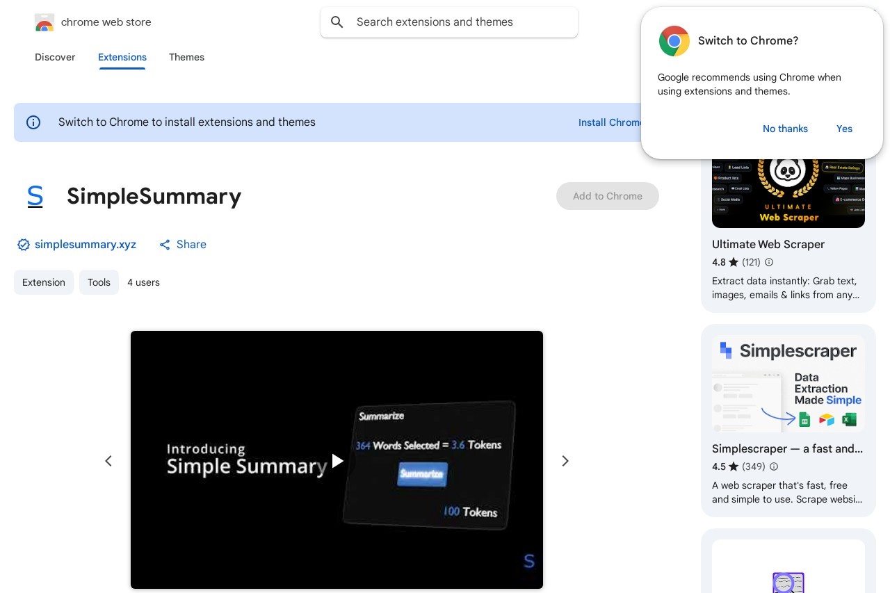 SimpleSummary