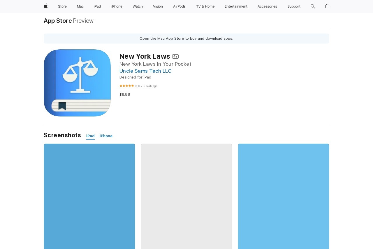 New York Laws