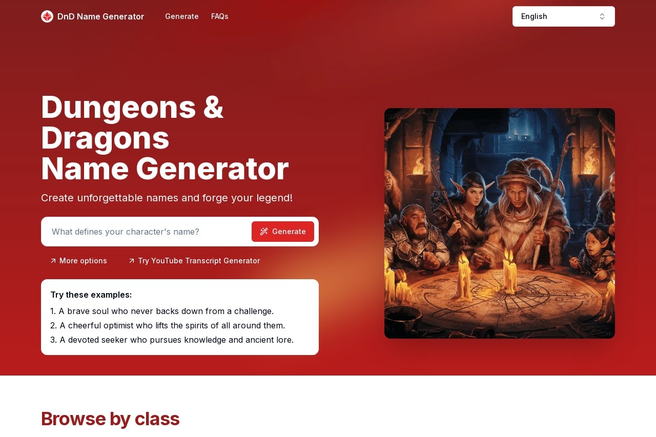 DnD Name Generator