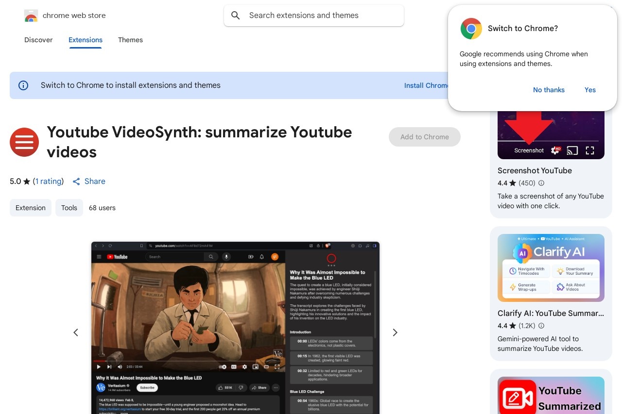 Youtube VideoSynth