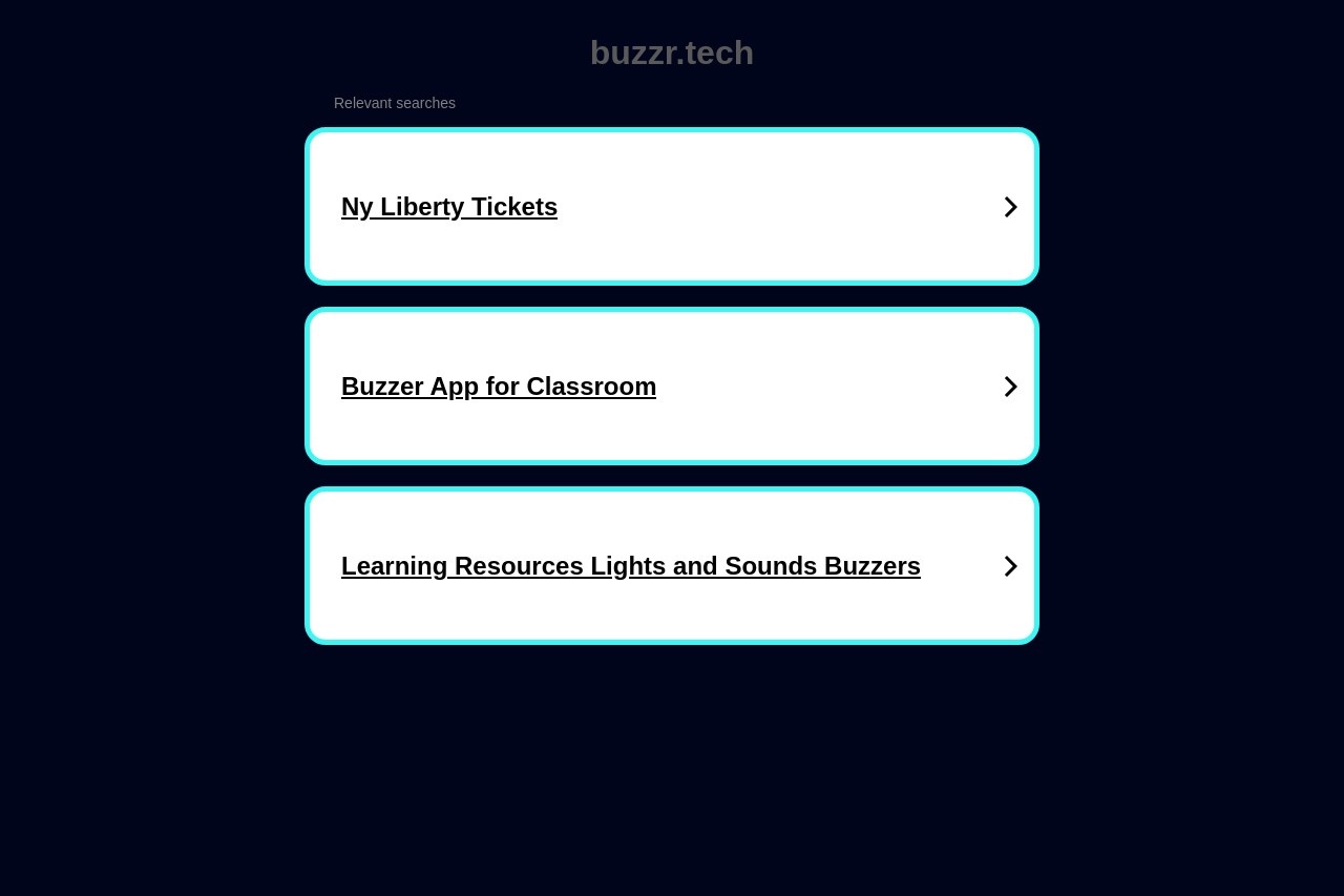 buzzr.tech