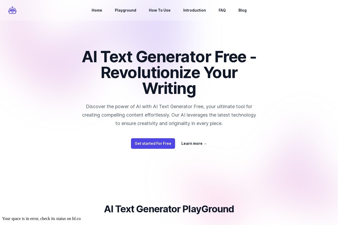 AI Text Generator