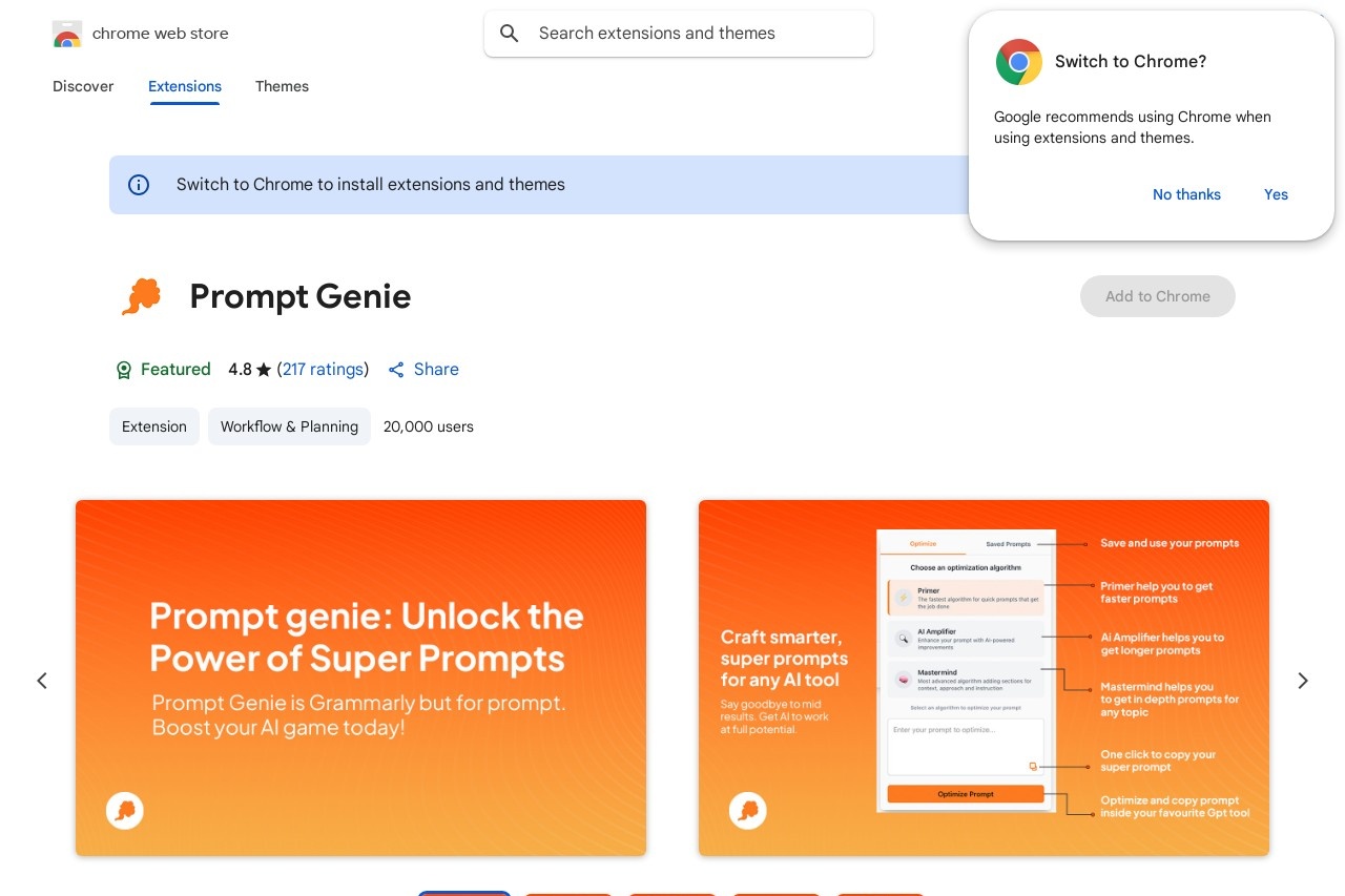 Prompt Genie