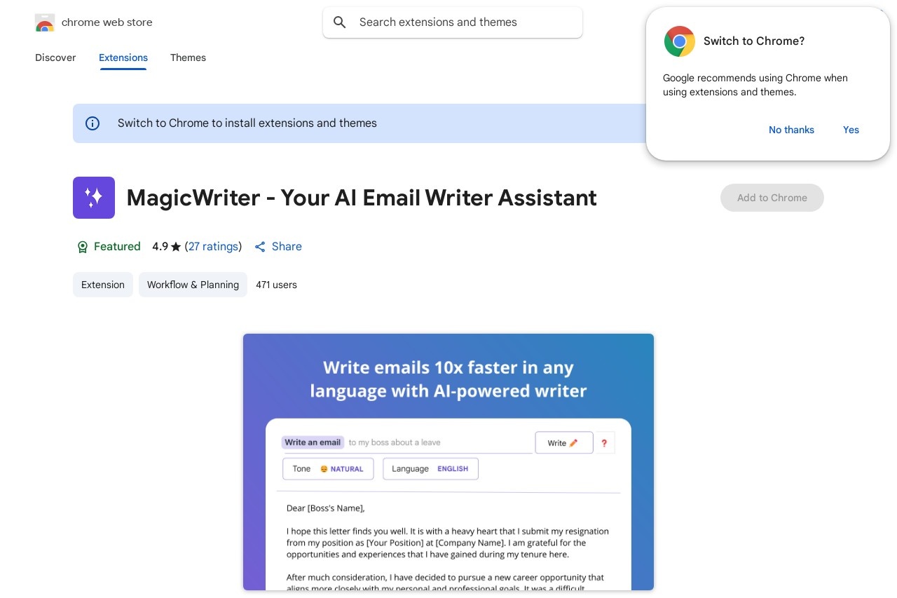 MagicWriter