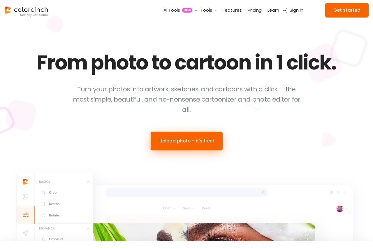 Photo to Cartoon