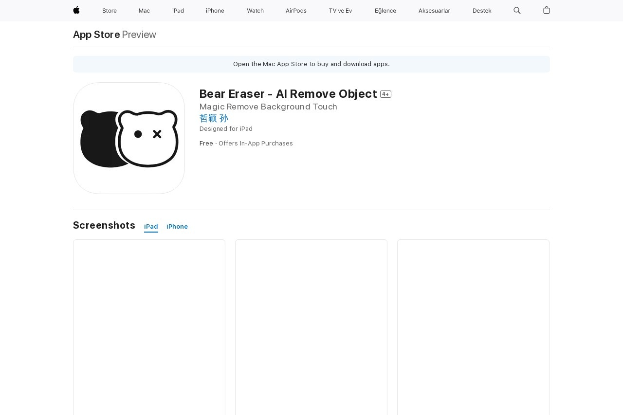 Bear Eraser