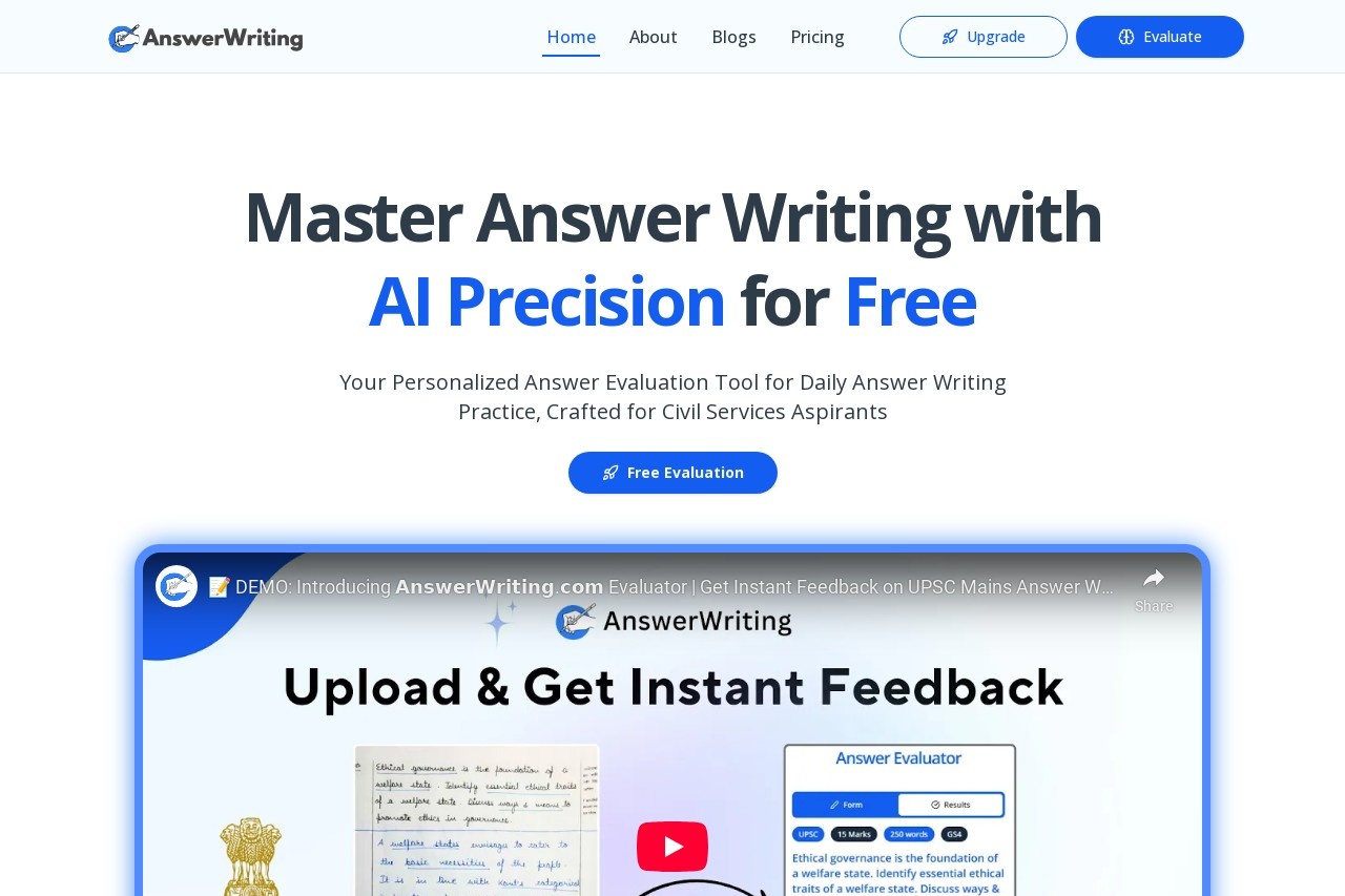 AnswerWriting