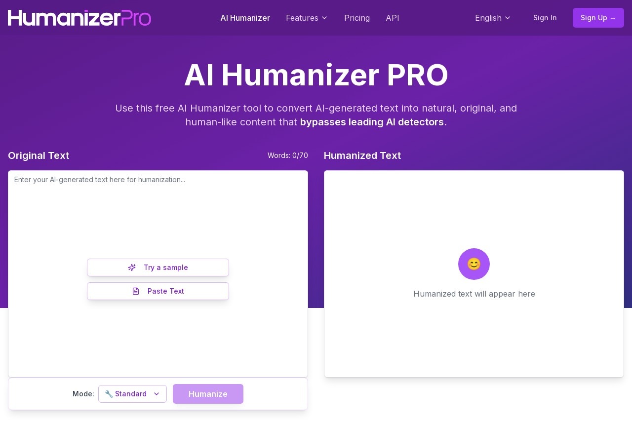 AI Humanizer PRO