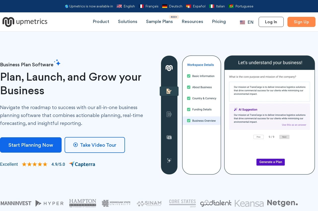 Upmetrics