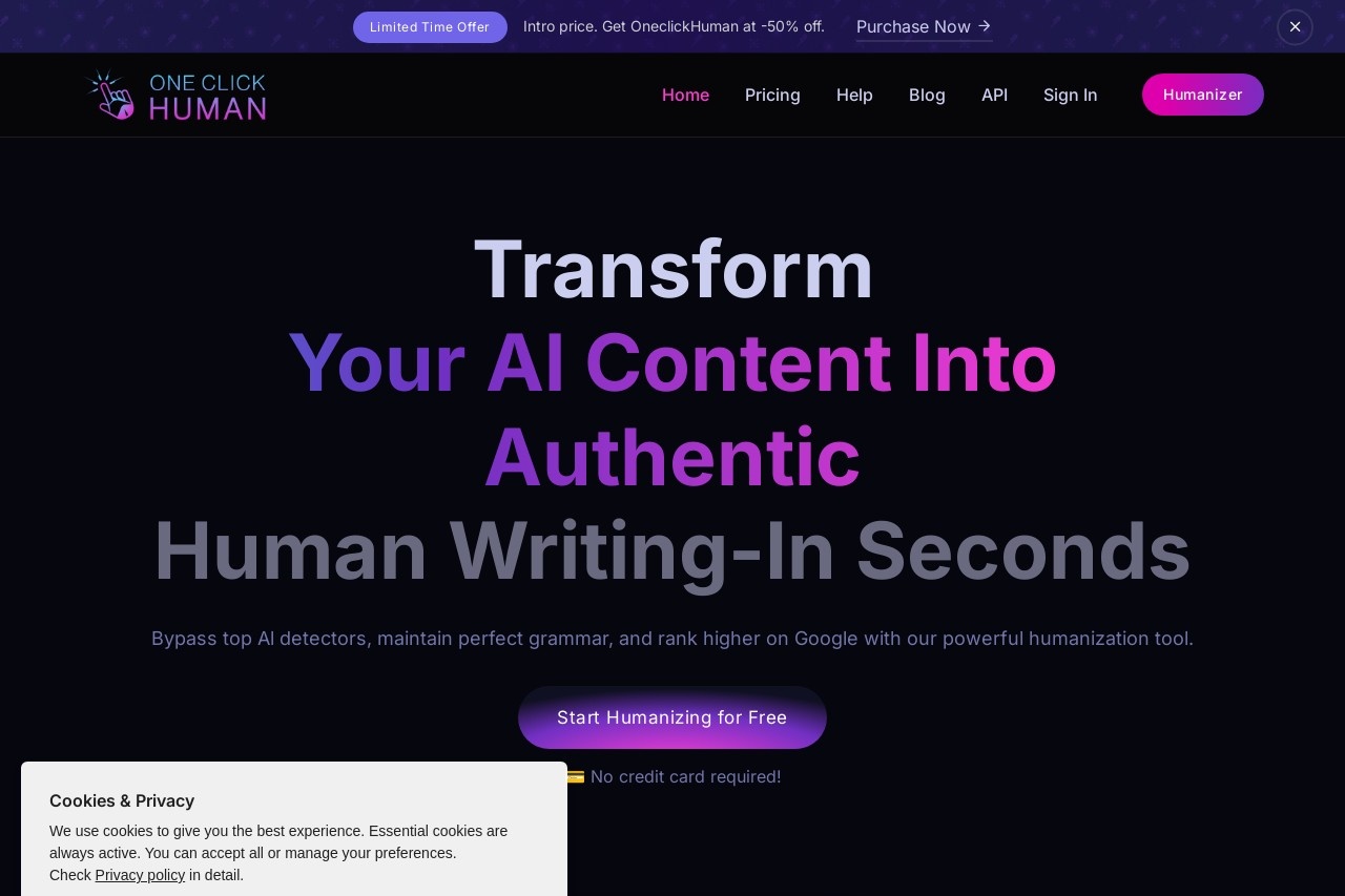 OneClickHuman