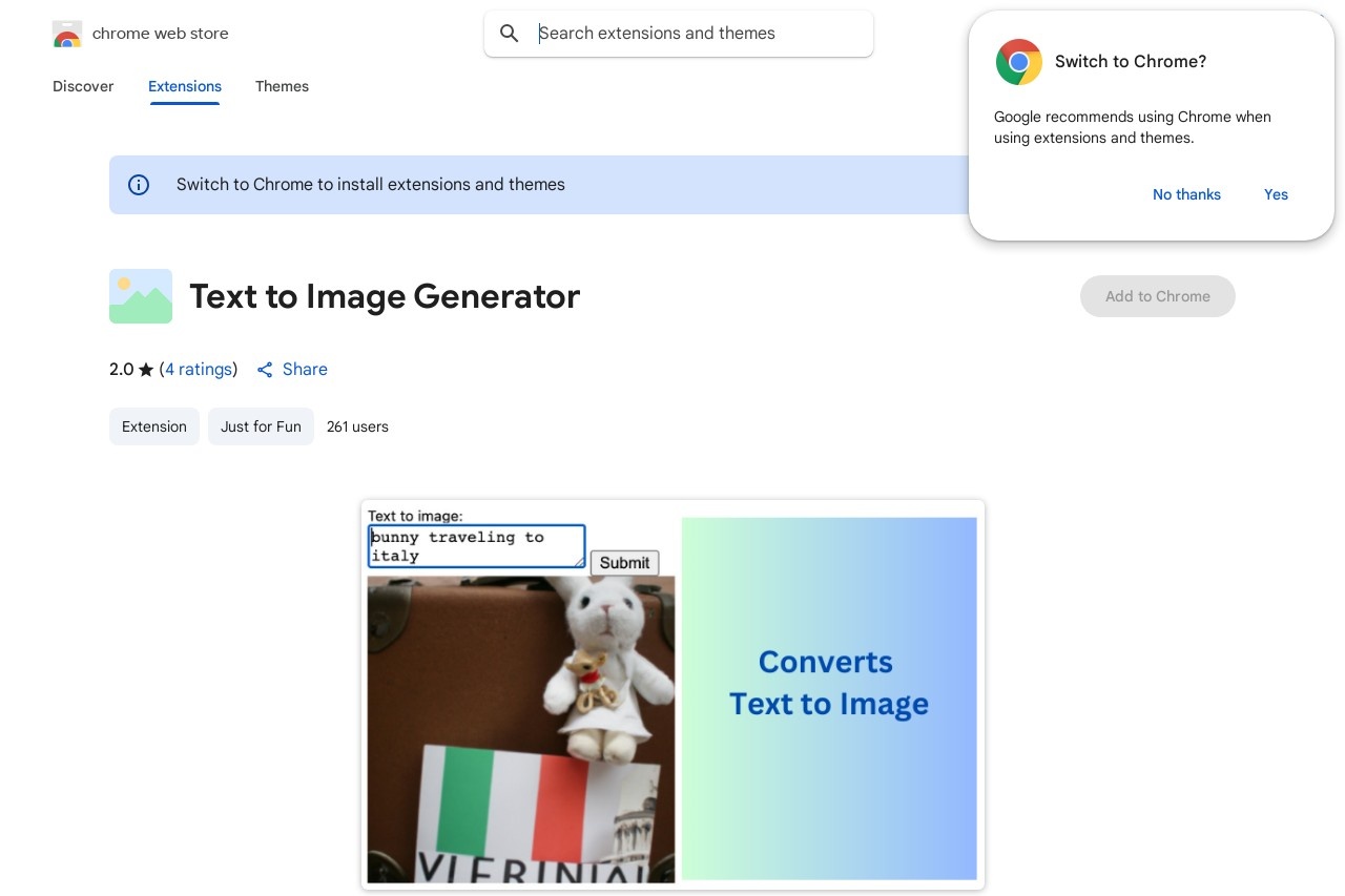 Text to Image Generator
