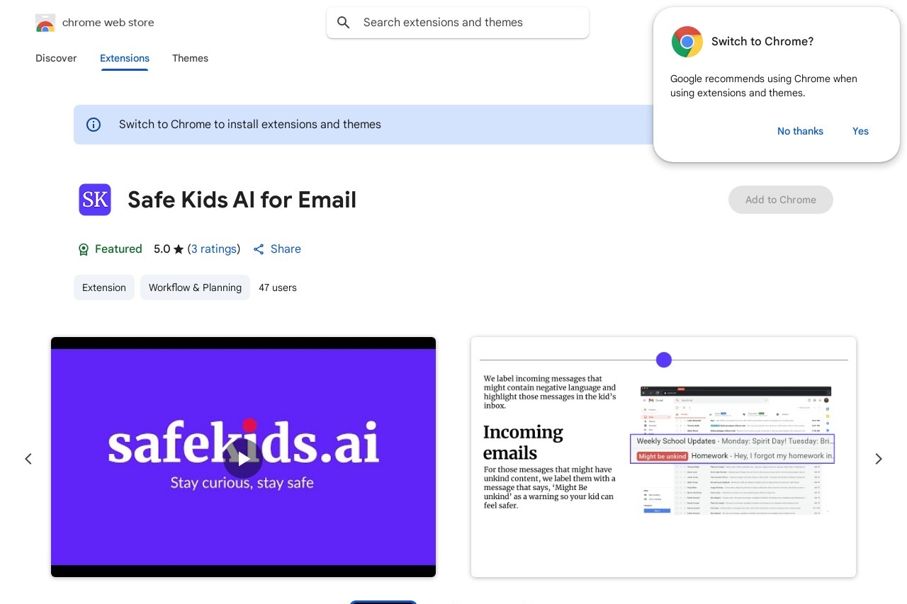 Safe Kids AI