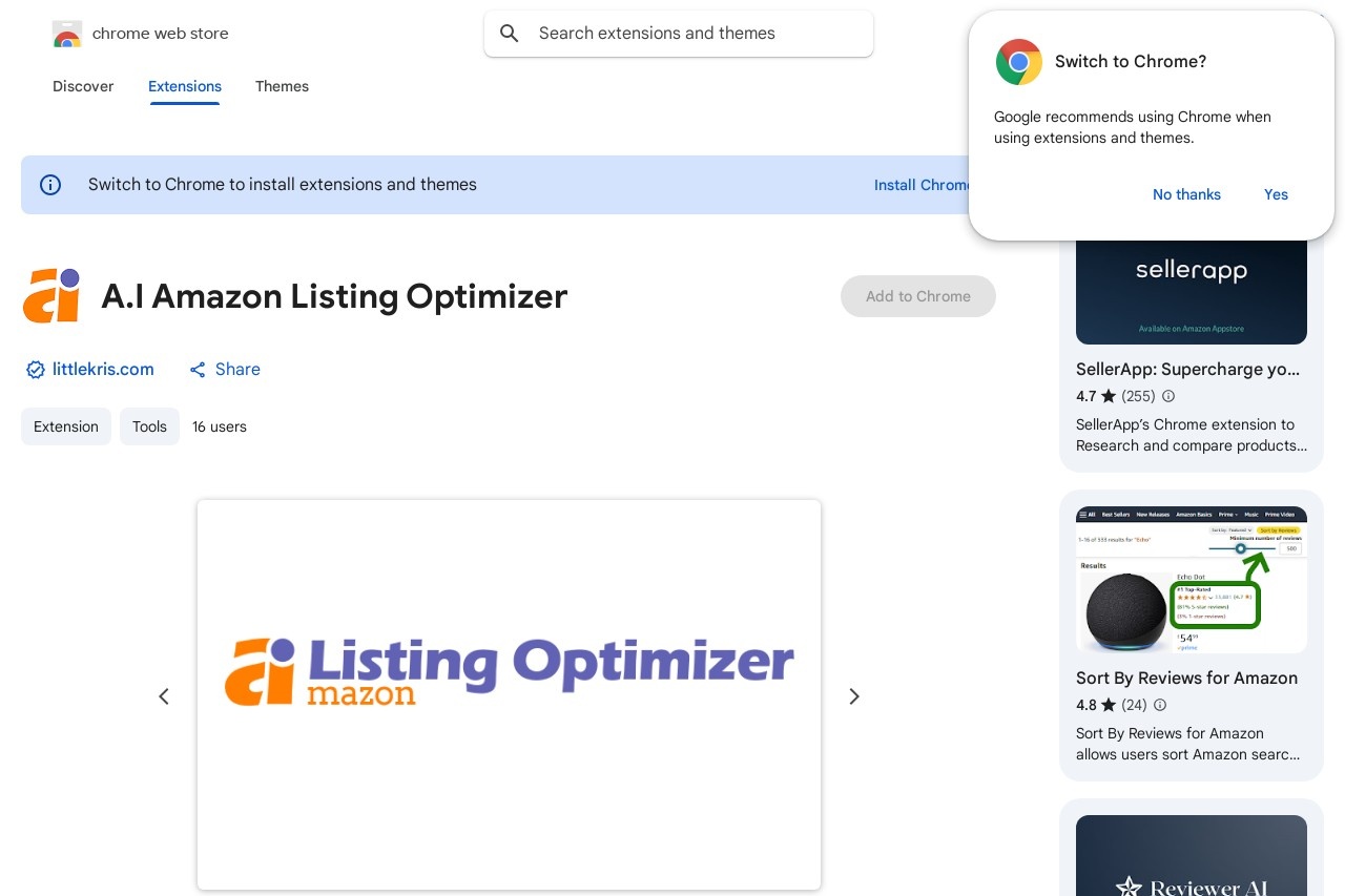 A.I Amazon Listing Optimizer