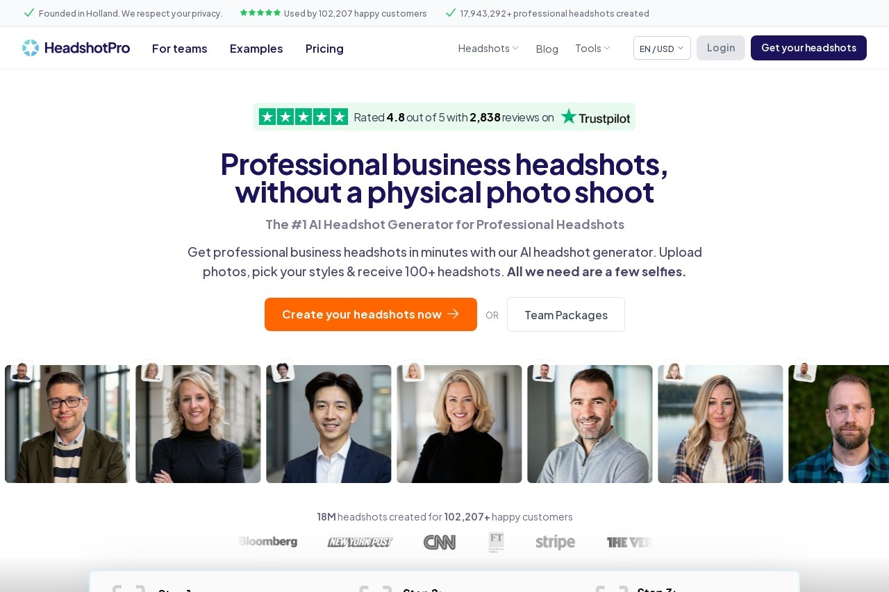 Headshot Generator