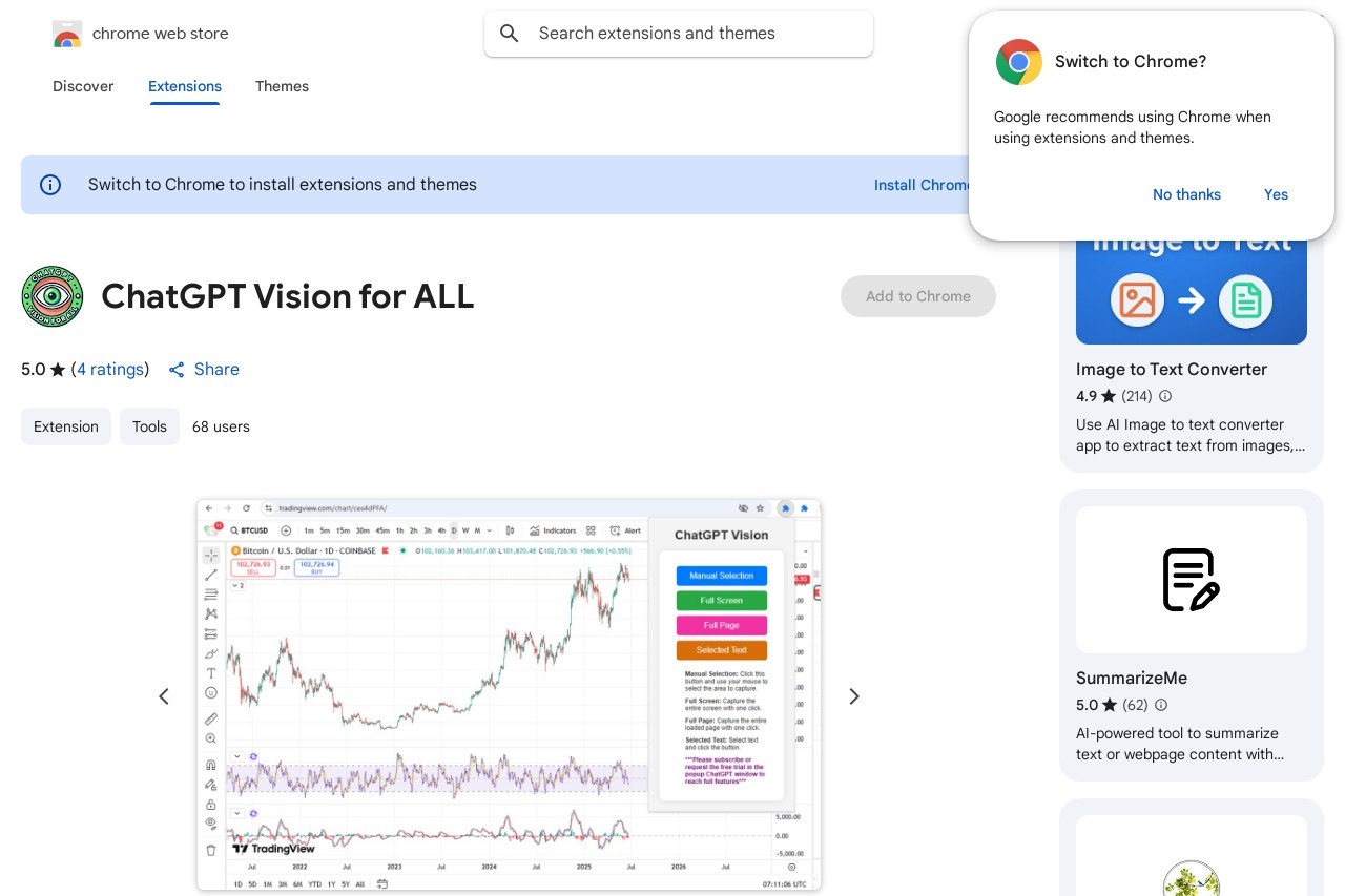 ChatGPT Vision
