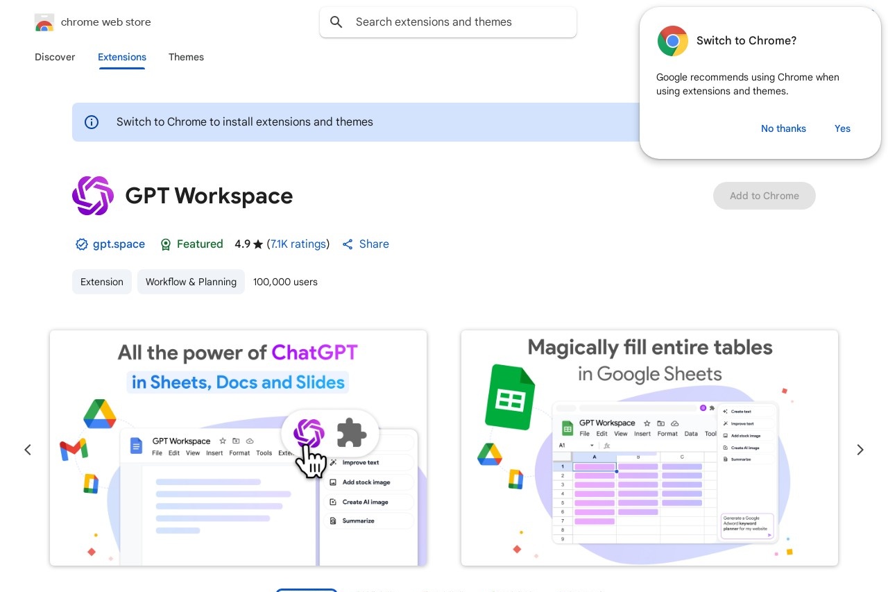 GPT Workspace