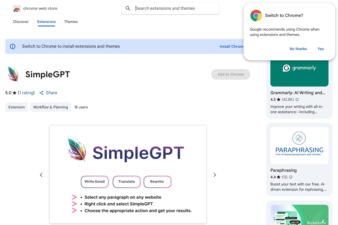 SimpleGPT