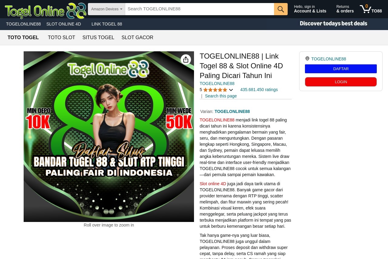 TOGELONLINE88