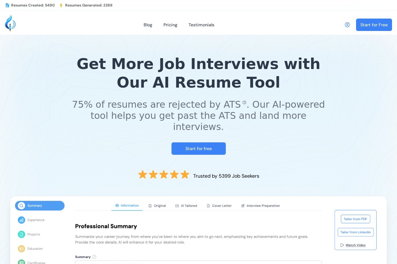Magic-Resume