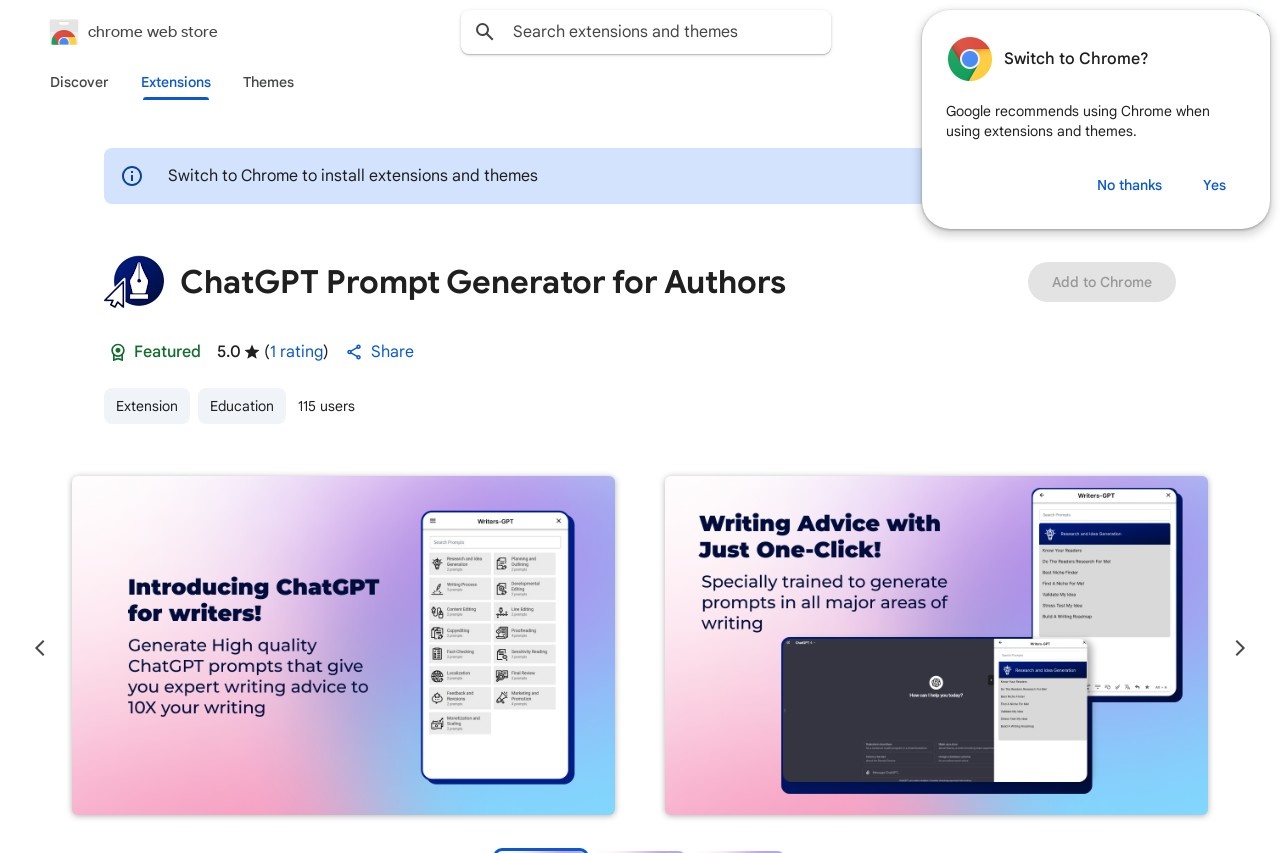 ChatGPT Prompt Generator