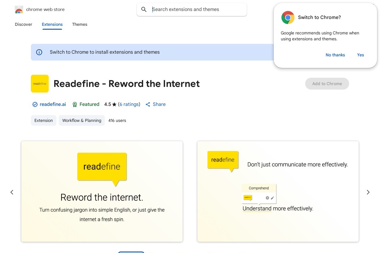 Readefine