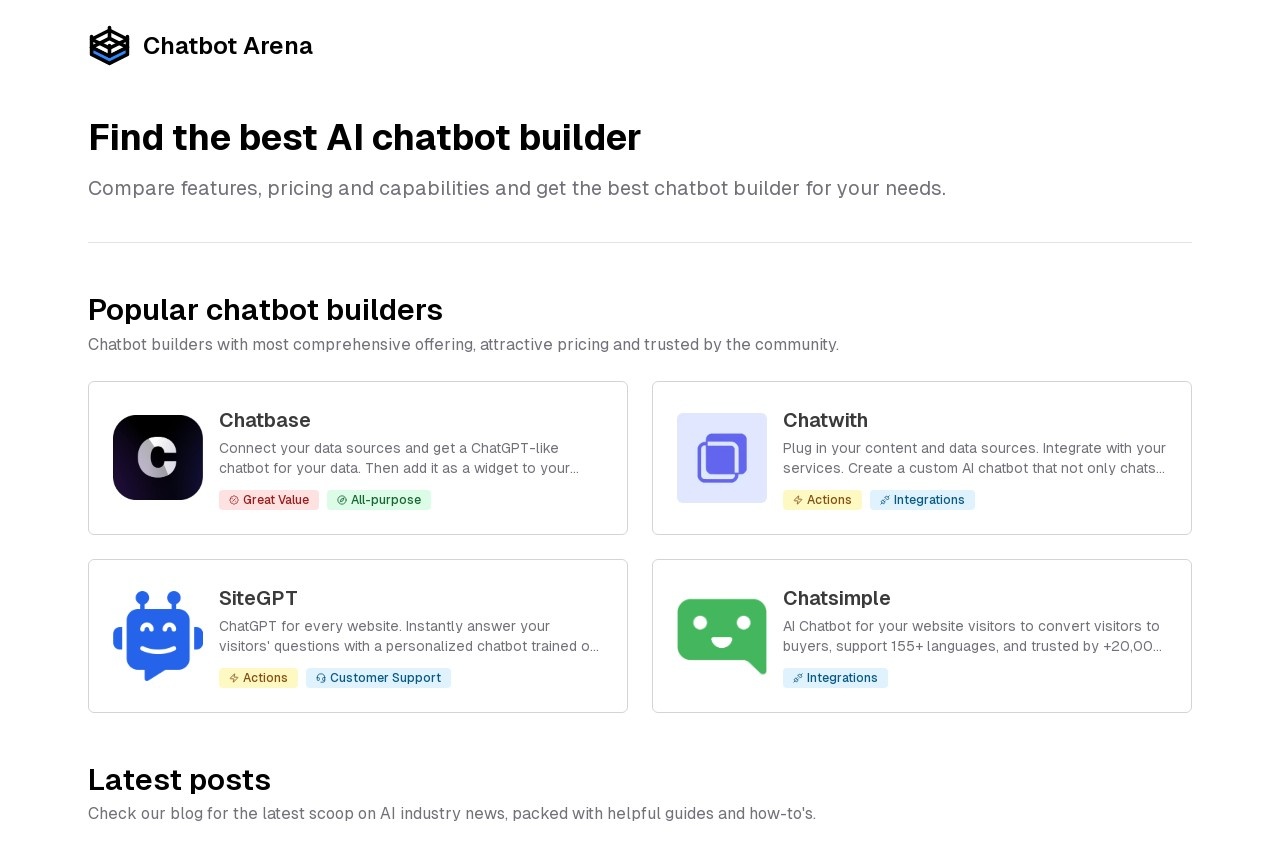 Chatbot Arena