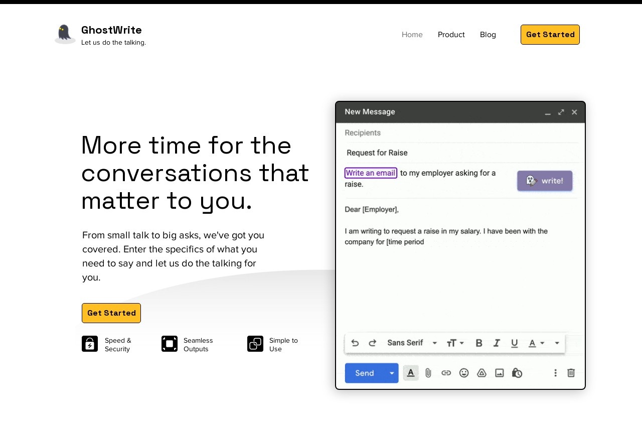 Ghostwrite