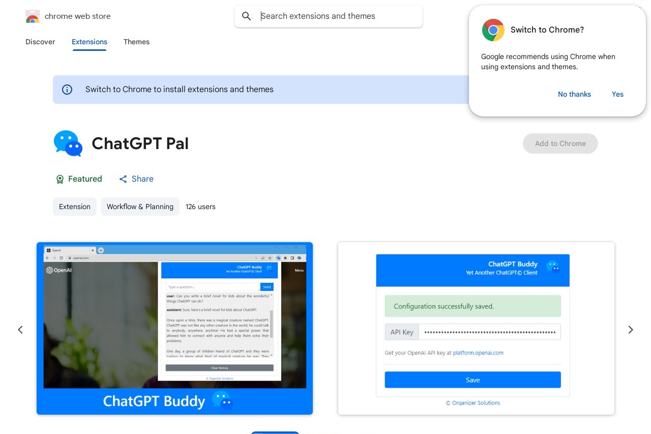 ChatGPT Pal