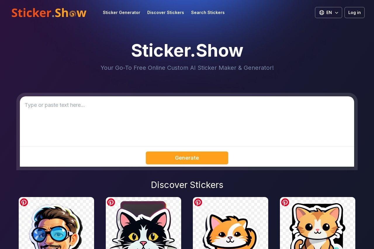 Sticker.Show