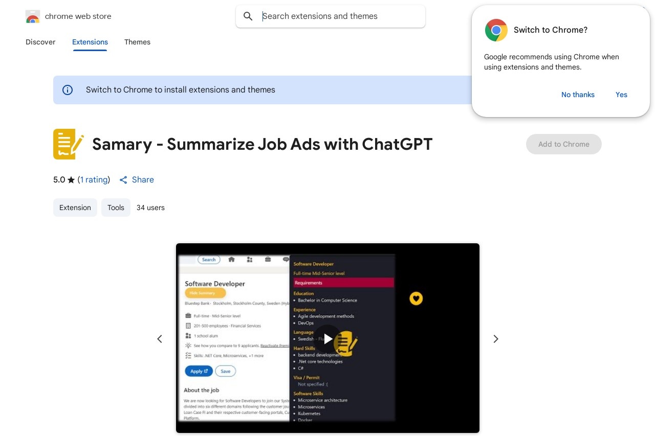 Chrome Web Store