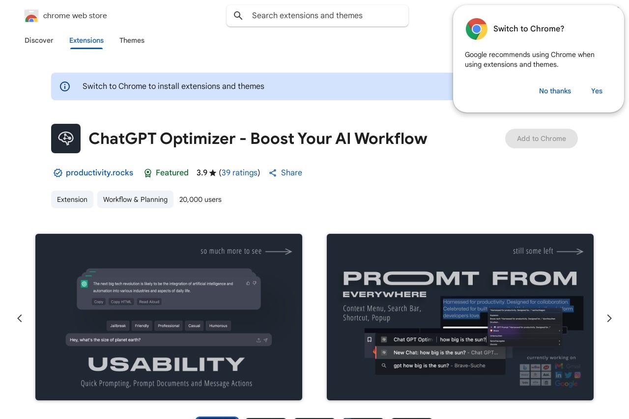 ChatGPT Optimizer